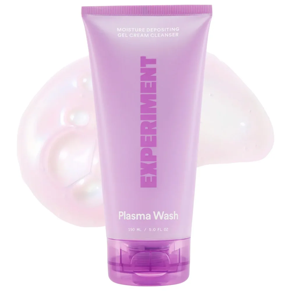 Plasma Wash Moisture-Depositing Gel Cream Cleanser with Glycerin