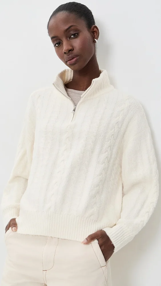 West Quarter Zip Sweater