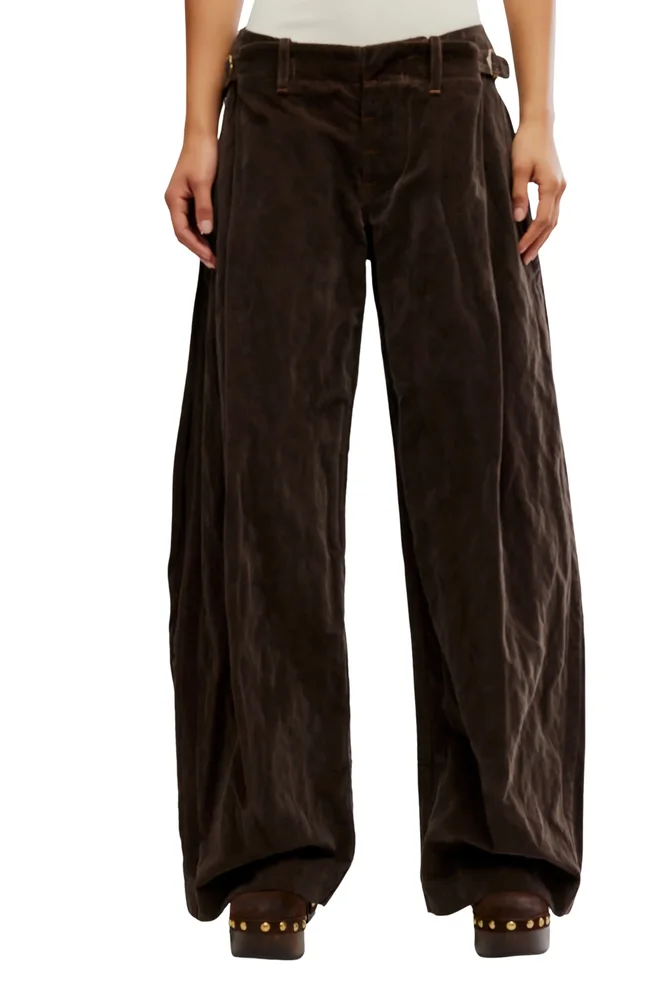 Holding Onto This Velvet Pants