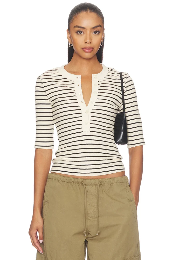 Nali Short Sleeve Henley
