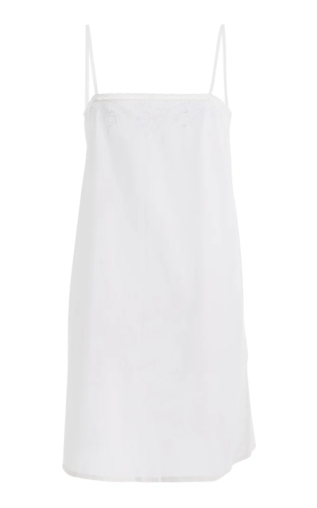 Chemise Silk Cotton Voile Dress