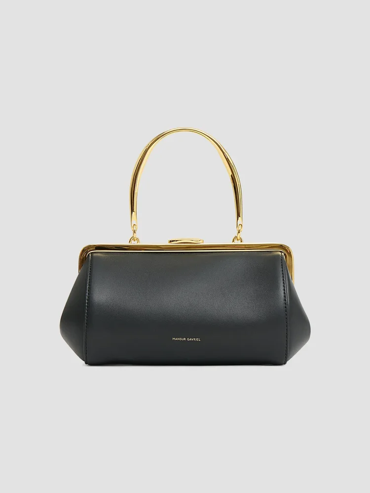 Pina Leather Top Handle Bag