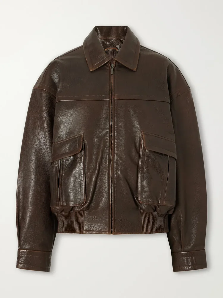 Leather jacket