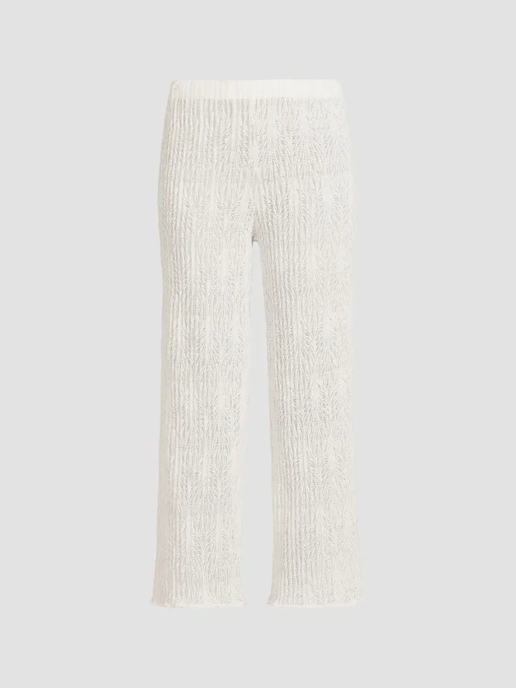 Evy Woven Straight-Leg Pants