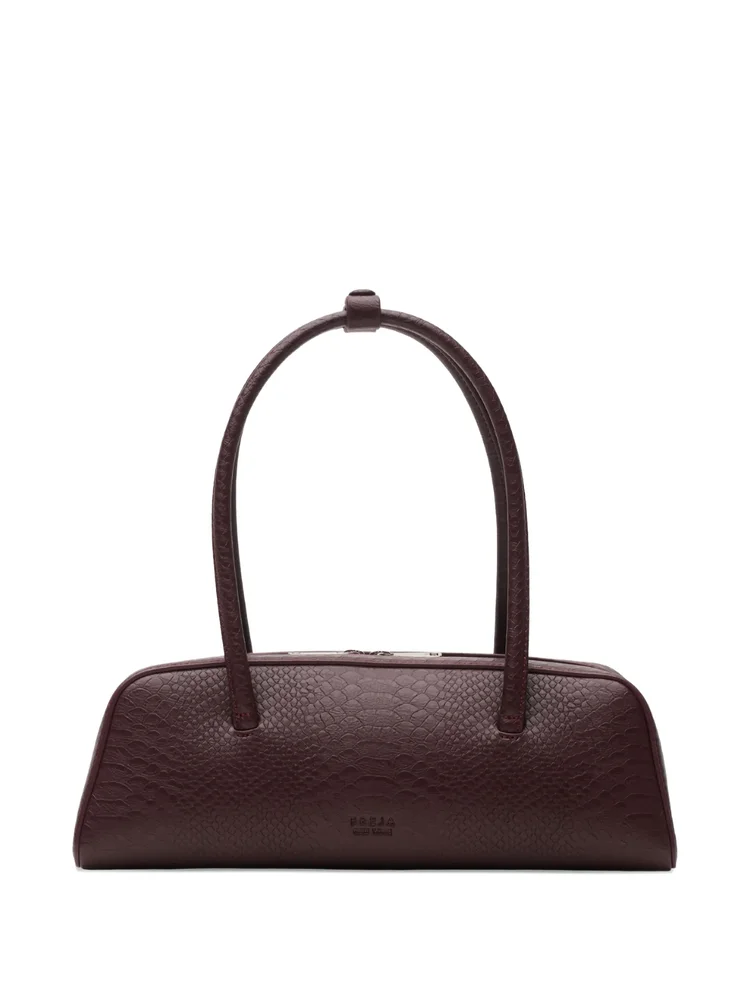 Mercer croc-effect shoulder bag
