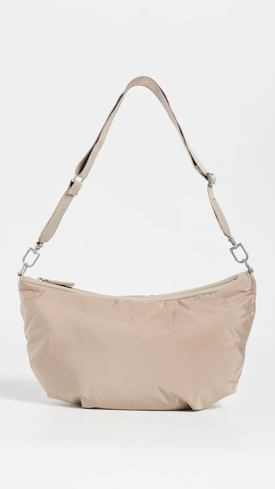 Caba Banana Silver Mink Crossbody Bag