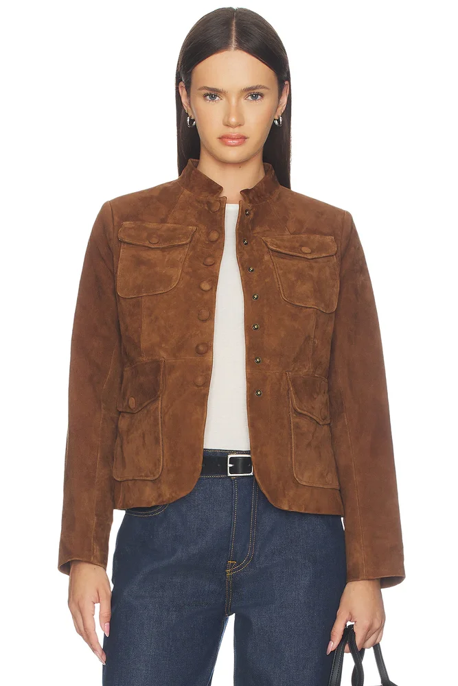 Mercer Suede Blazer