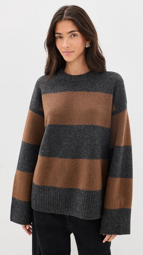 The Oversized Crew Sweater
