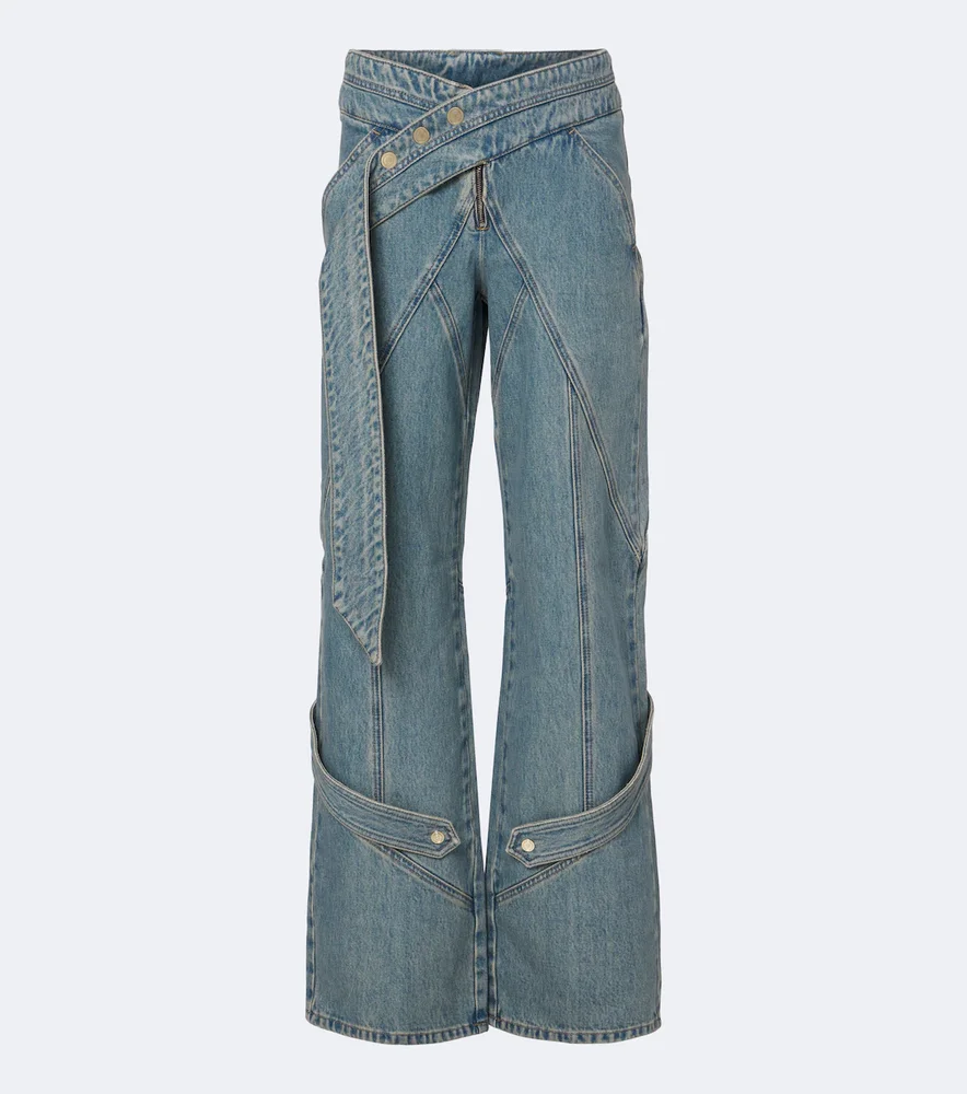 Wide-leg jeans