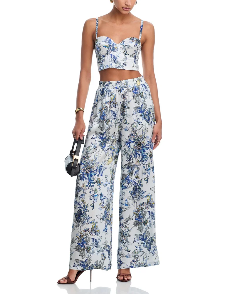 Sonya Bralette & Lillian Wide Leg Pants