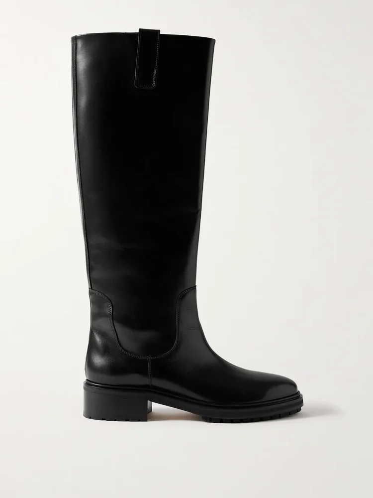 Henry leather knee boots