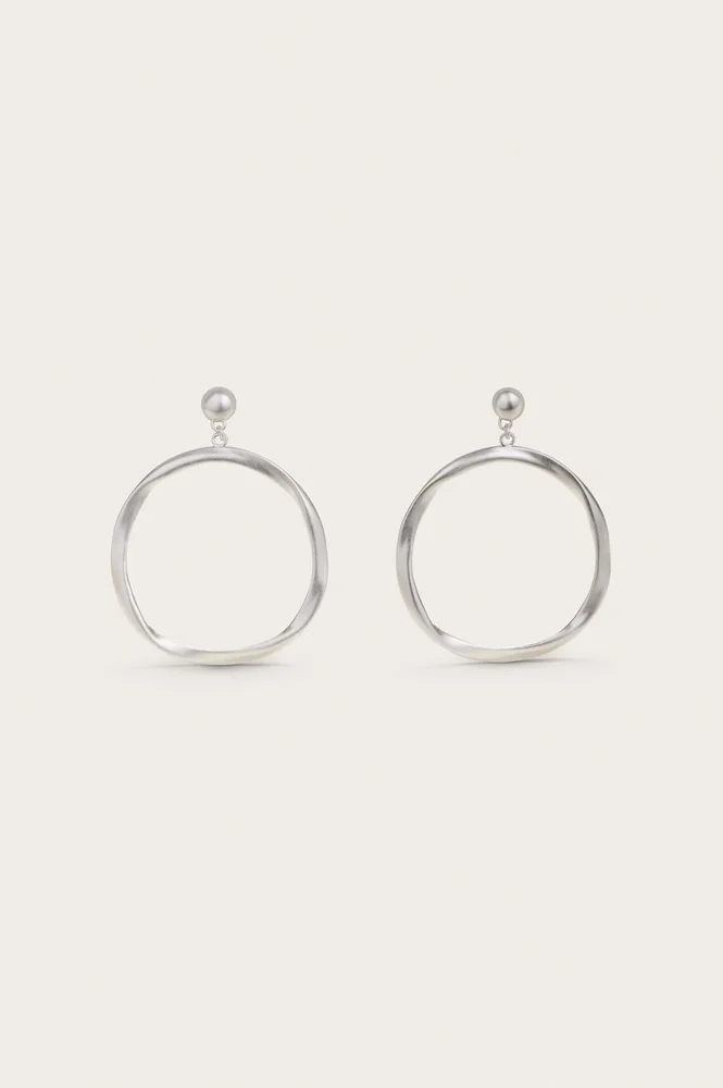 Serena Earring in Antique Silver