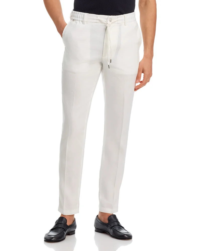 H-Kane Modern Regular Fit Linen Pants