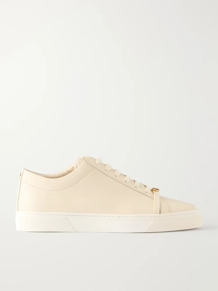 Leather sneakers