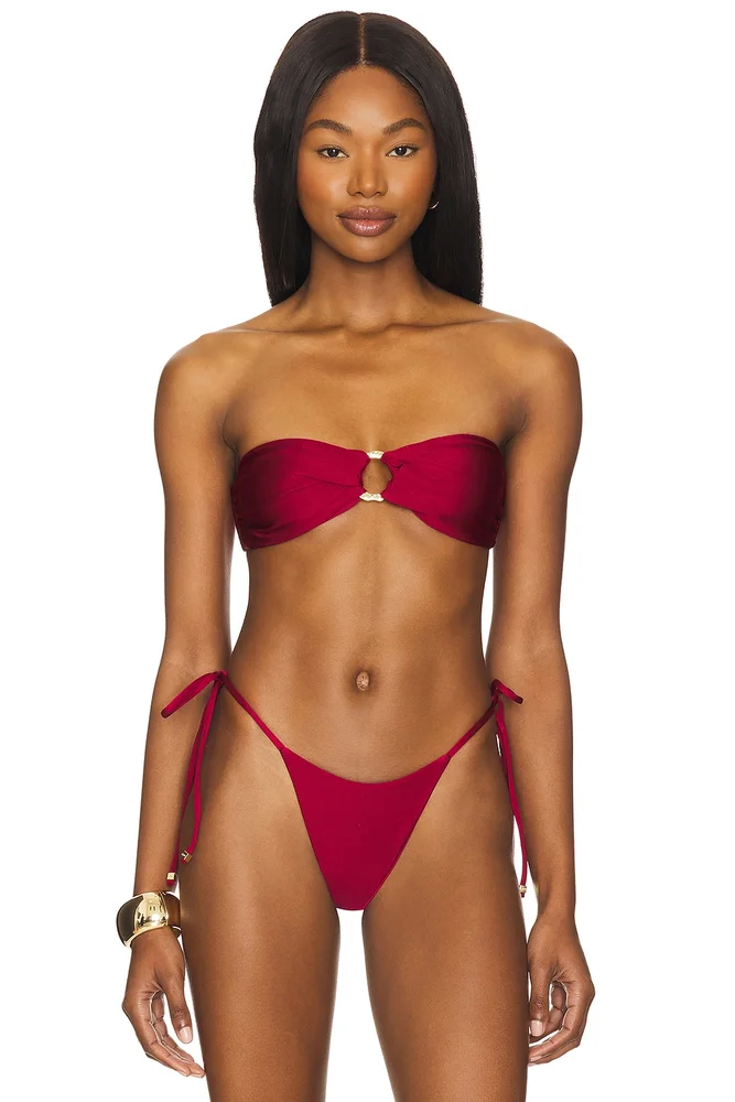 Bailey Reversible Bandeau Bikini Top
