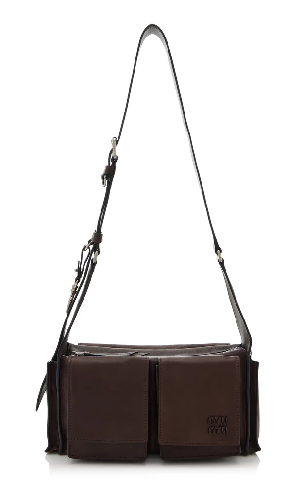 Utilitaire Leather Shoulder Bag