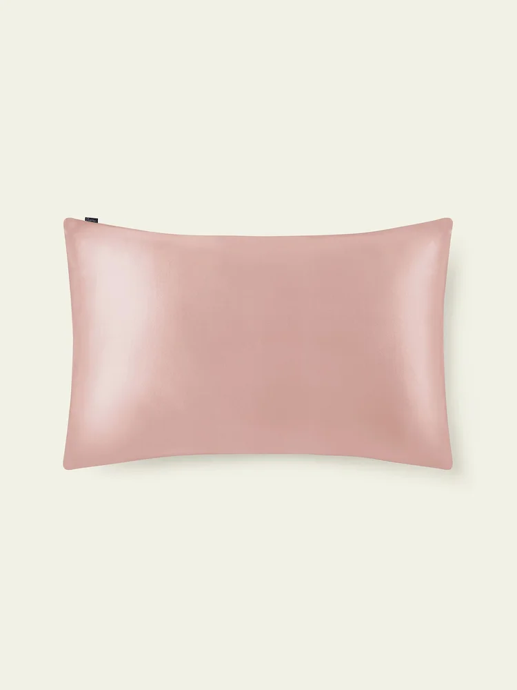 19 Momme Terse Envelope Silk Pillowcase (Rosy Pink)