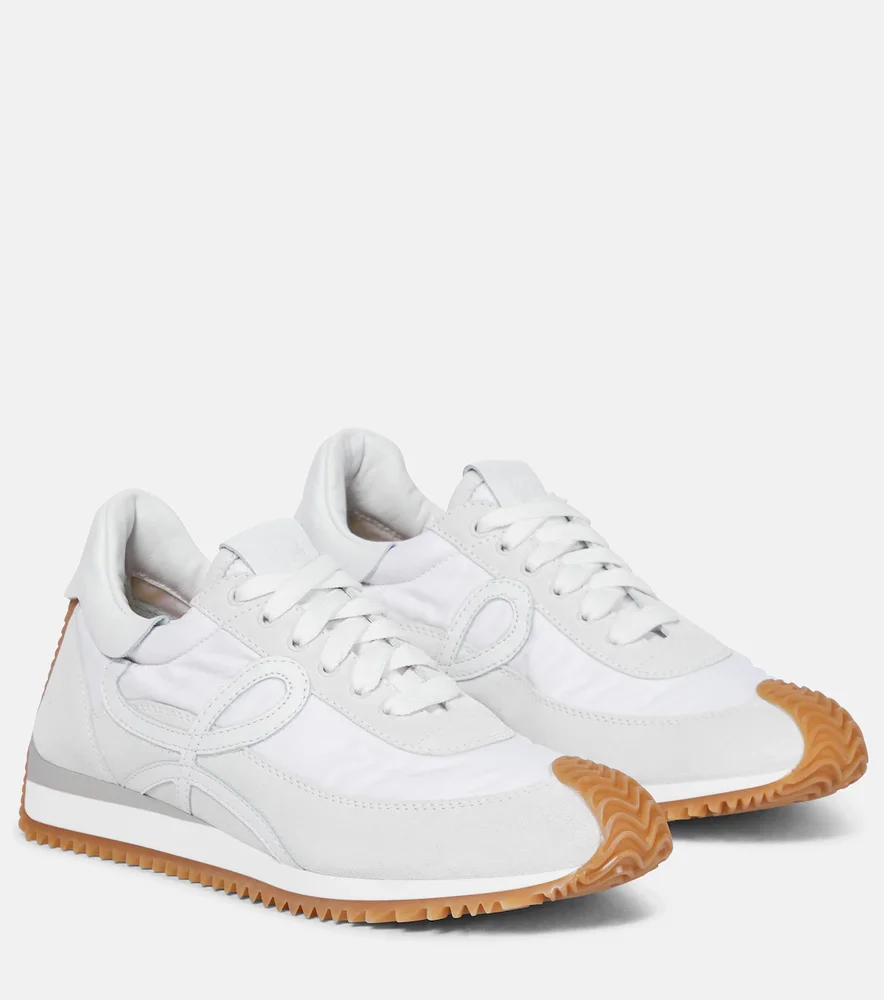 Flow Runner suede sneakers