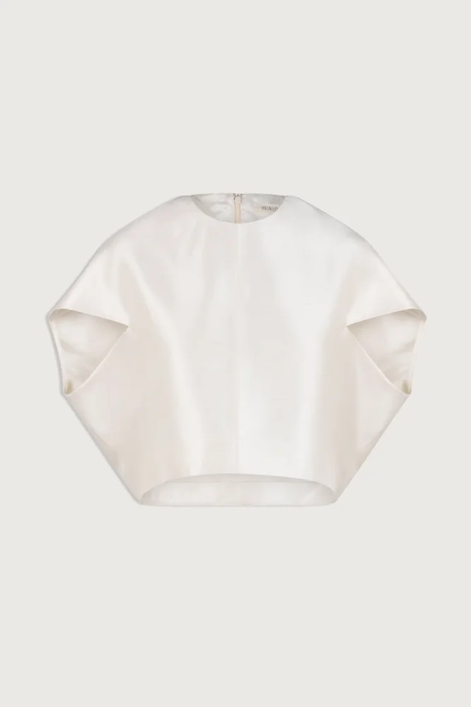 Lulu Silk Shantung Top