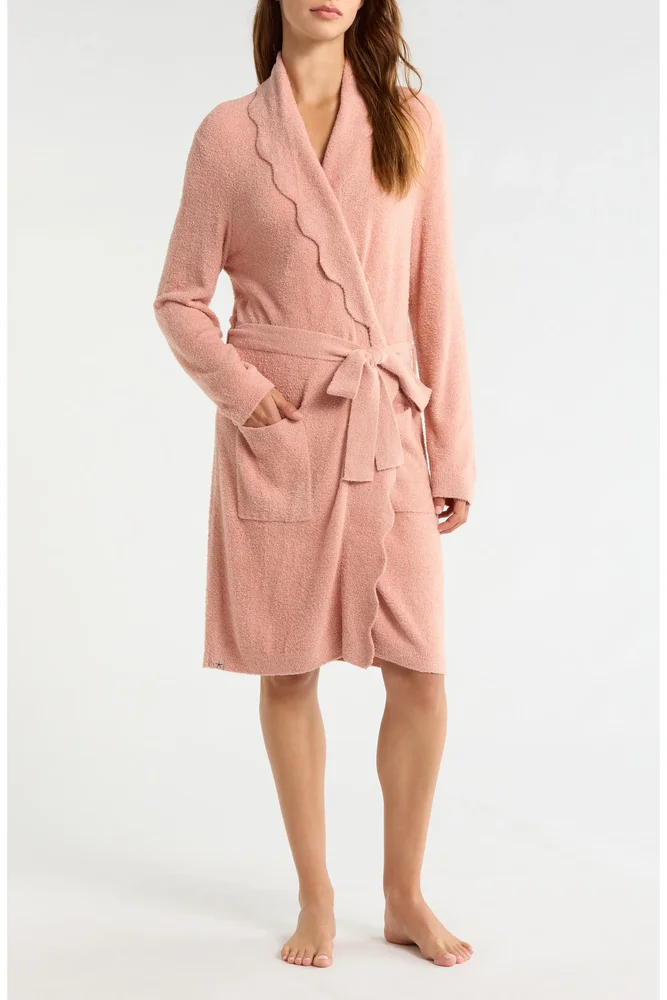 CozyChic Scalloped Robe