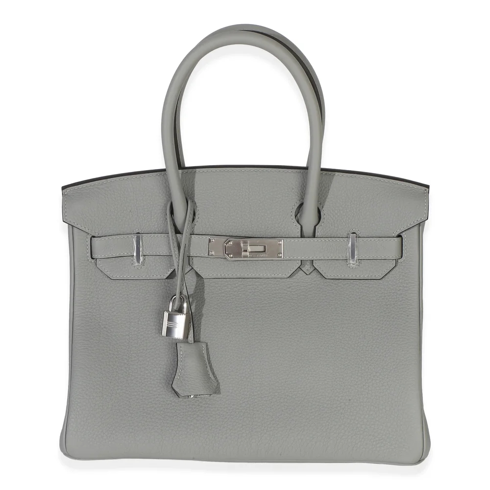 Togo Birkin 30 in Gris Mouette