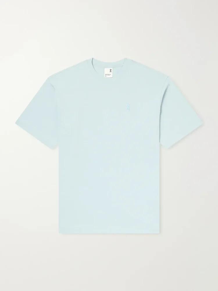 Logo-Embroidered Organic Cotton-Jersey T-Shirt