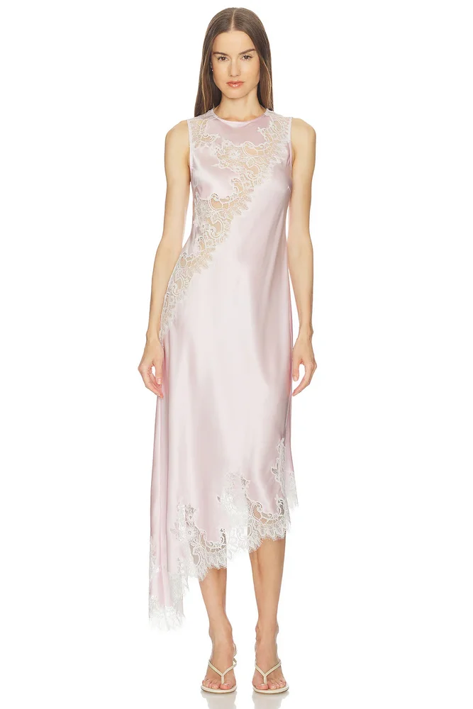 Ellis Silk Midi Dress