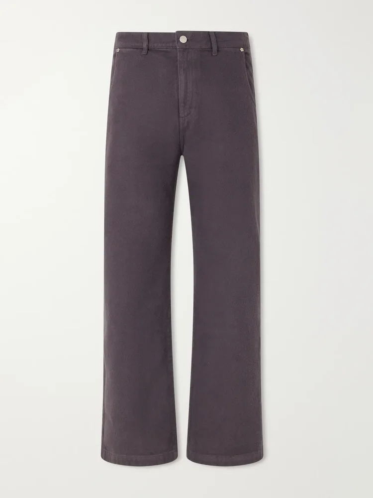 Straight Cut Organic Straight-Leg Jeans