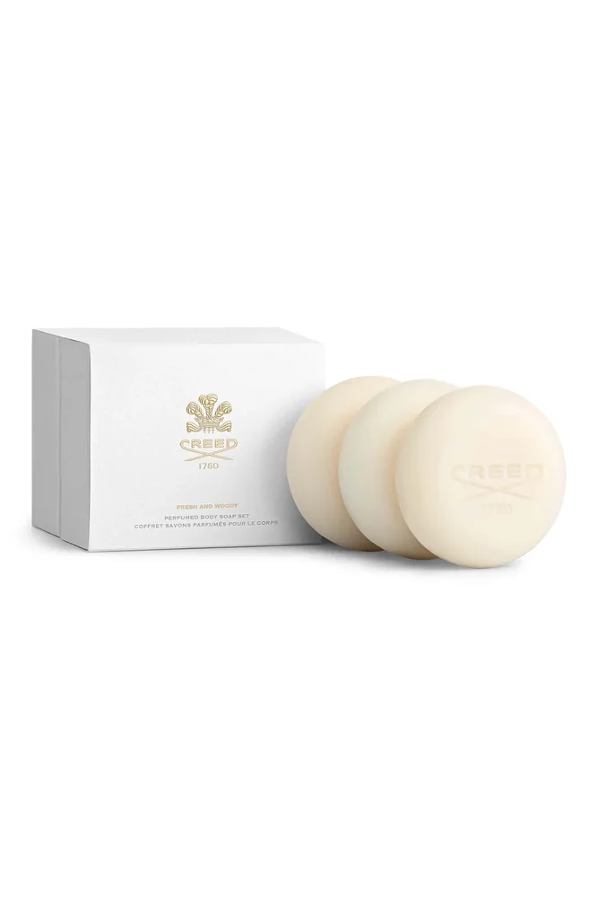 Fresh & Woody Perfumed Body Soap Set