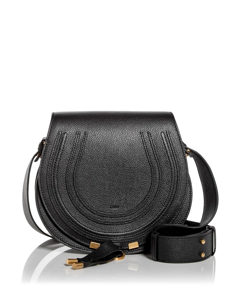 Marcie Leather Saddle Bag
