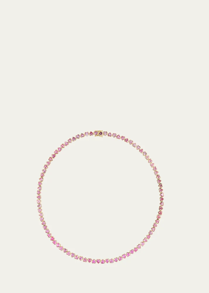 I Heart Pink Necklace