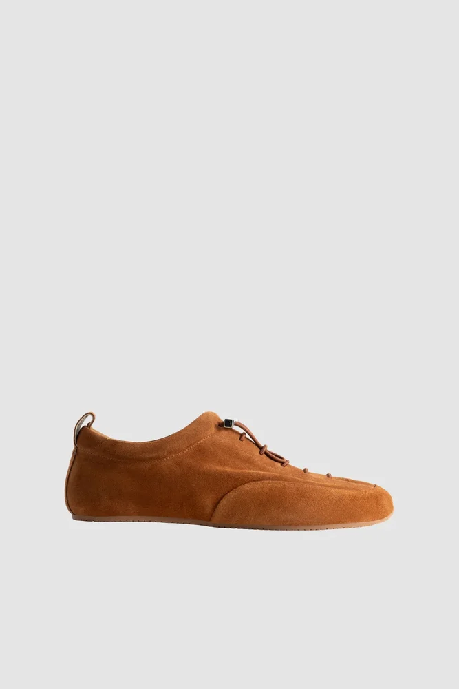 Prudent Summer Tan Suede Leather Sneaker