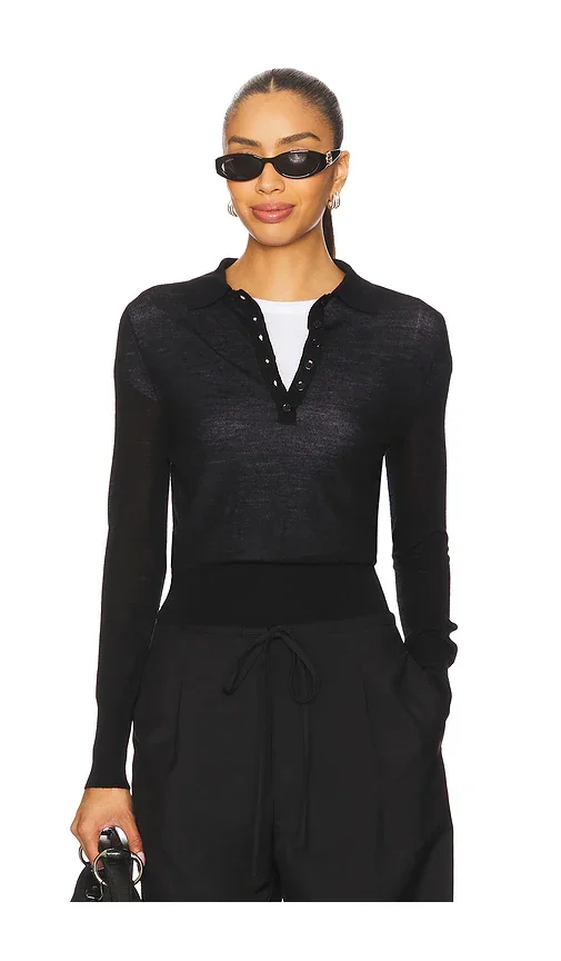 Elodie Henni Polo Sweater