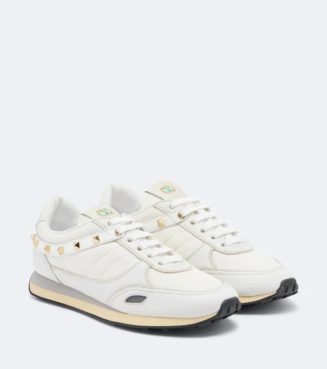 Stud Up leather sneakers