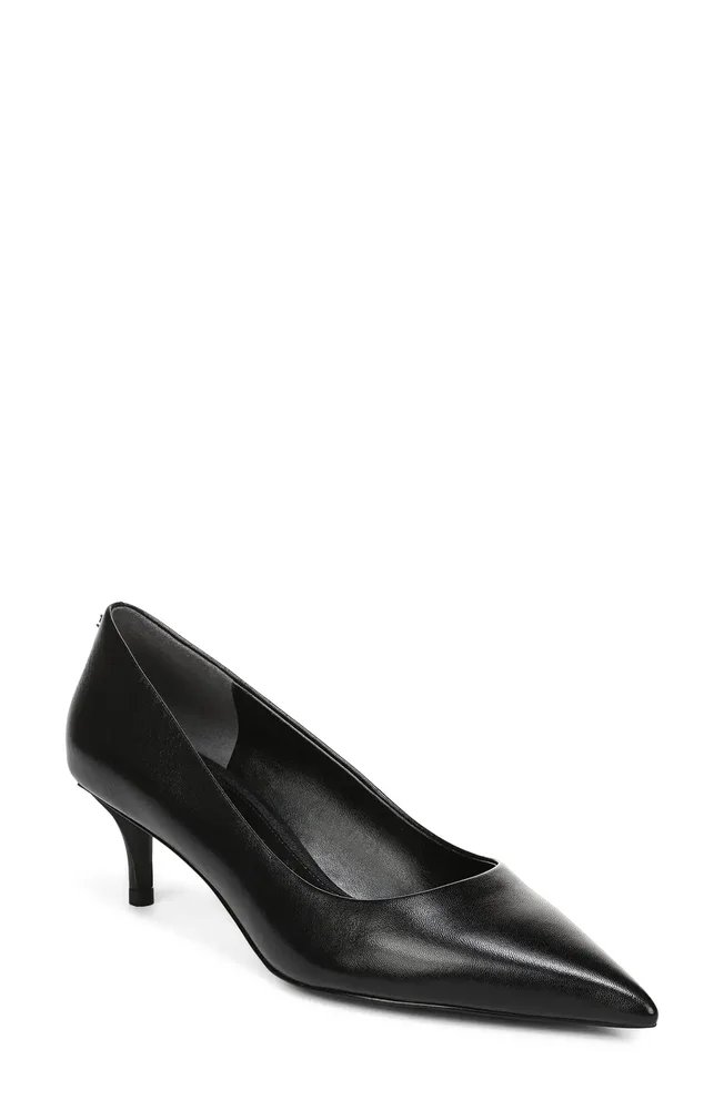 Summer Pointed Toe Kitten Heel Pump