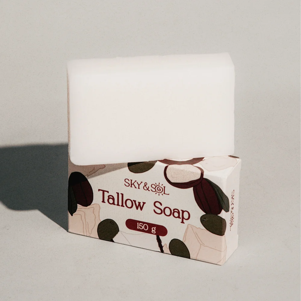 Sky and Sol Tallow Soap (Pack of 3)