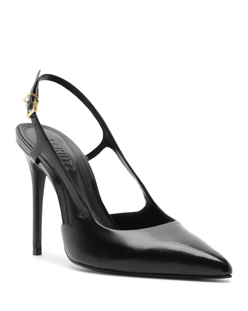 Boris Leather Slingback Pumps
