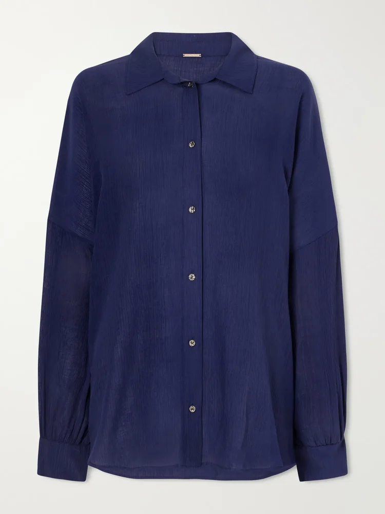 Maldives crepon shirt