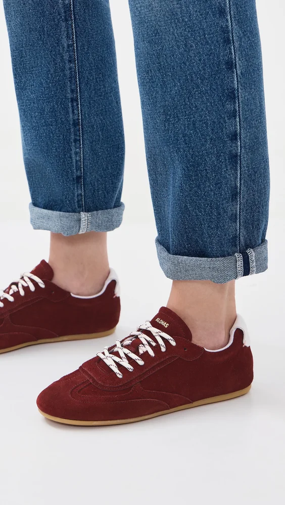 Tb.24 Suede Leather Sneakers