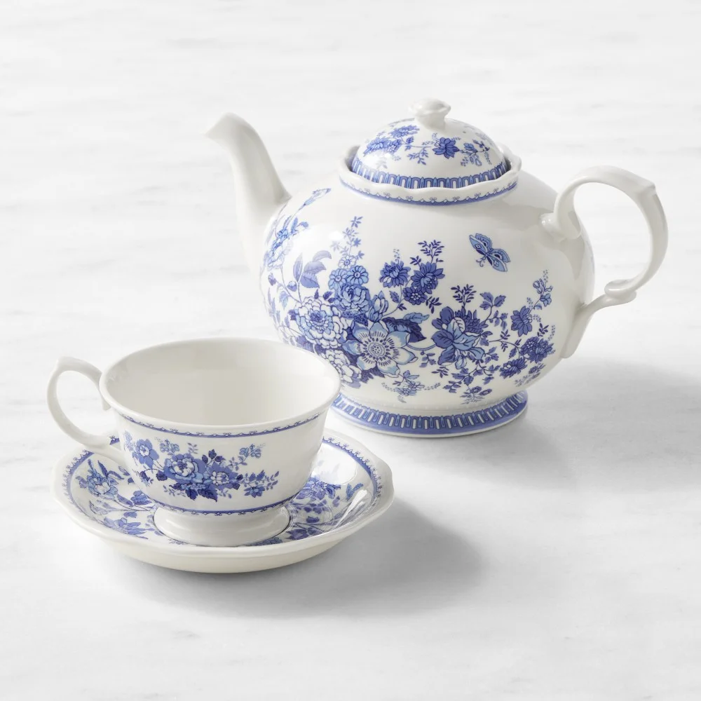 English Floral Tea Set