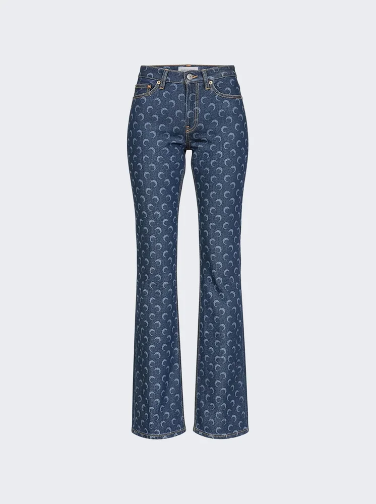 Denim Flare Jeans MIDNIGHT BLUE