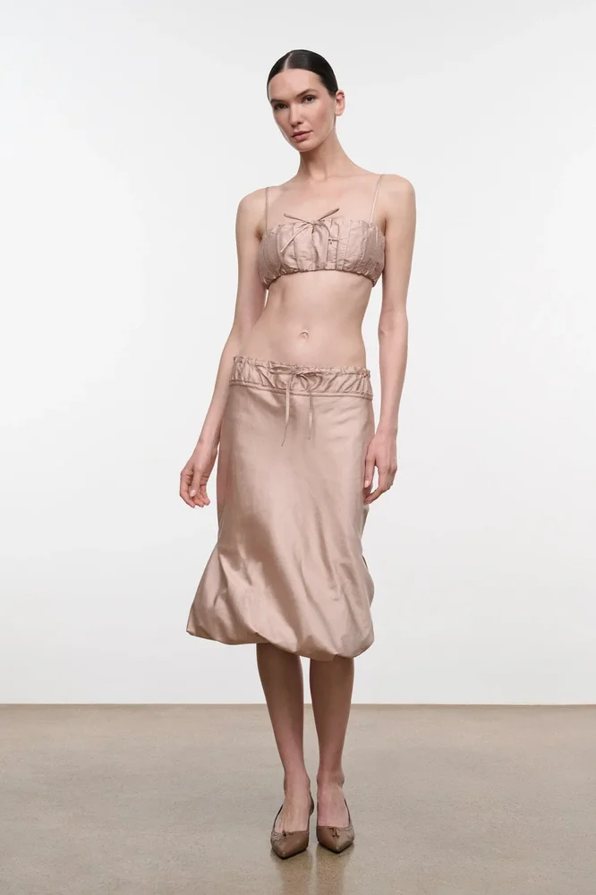 ODETTE SILK SKIRT