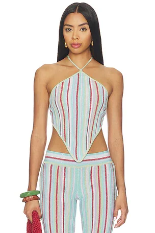 Marielle Top - Multi Stripe