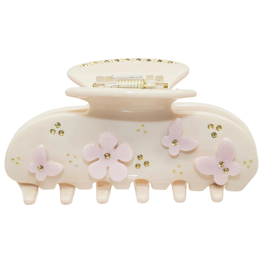 Sweetheart Hair Claw Clip in Pink Angel Food