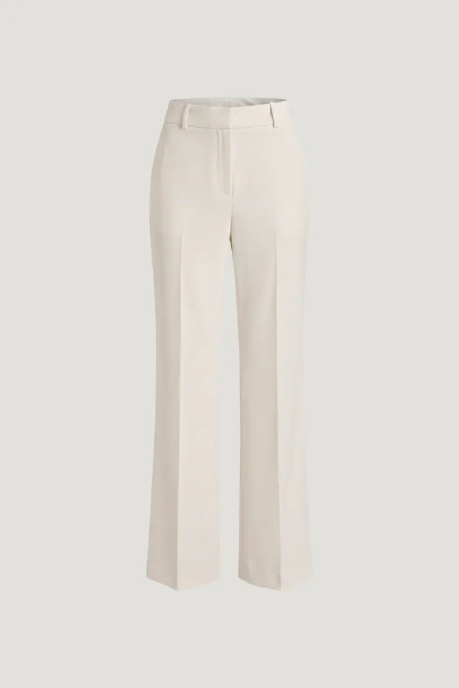 Camelia Crepe Straight Leg Pants