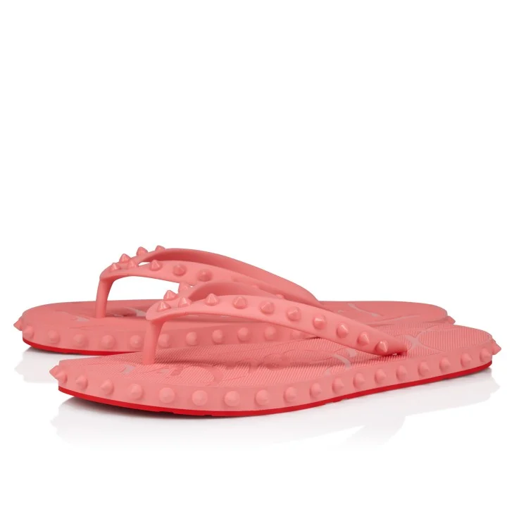 Super Loubi Flip Thongs (Grapefruit - coral pink)