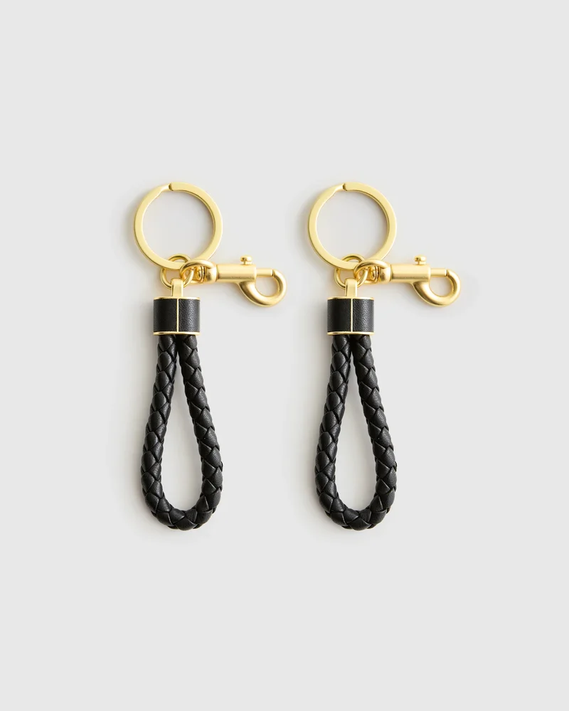 Greta Braided Key Ring (2-Pack)