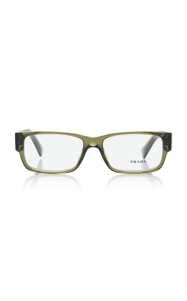 Square-Frame Acetate Glasses