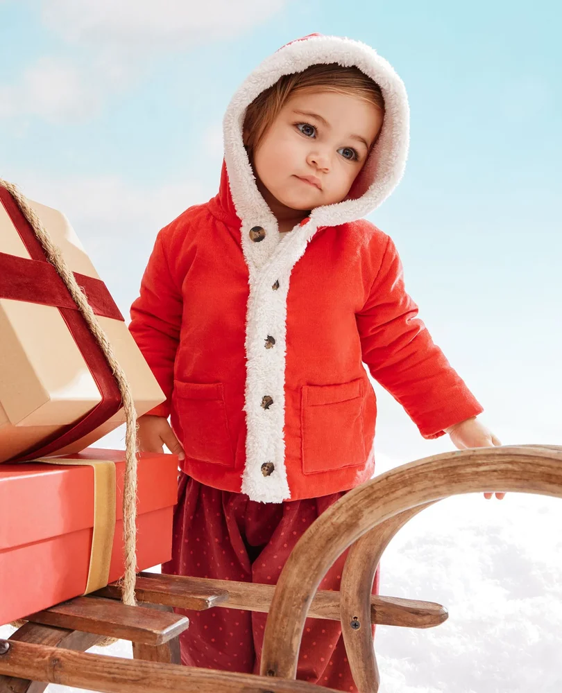 Baby Corduroy Santa Jacket