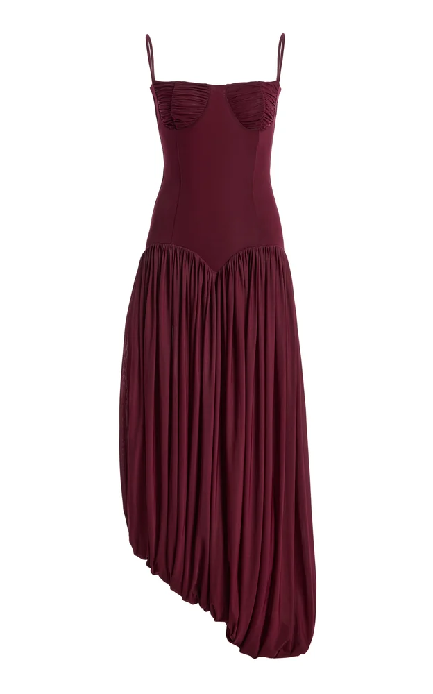 Ceniza Jersey Maxi Dress